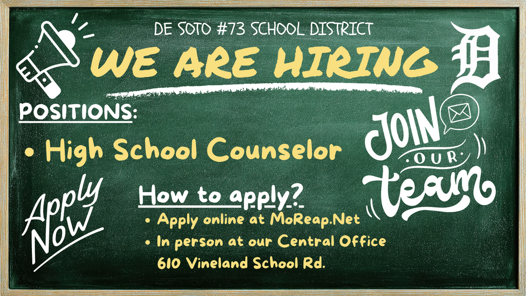 We are hiring flyer.