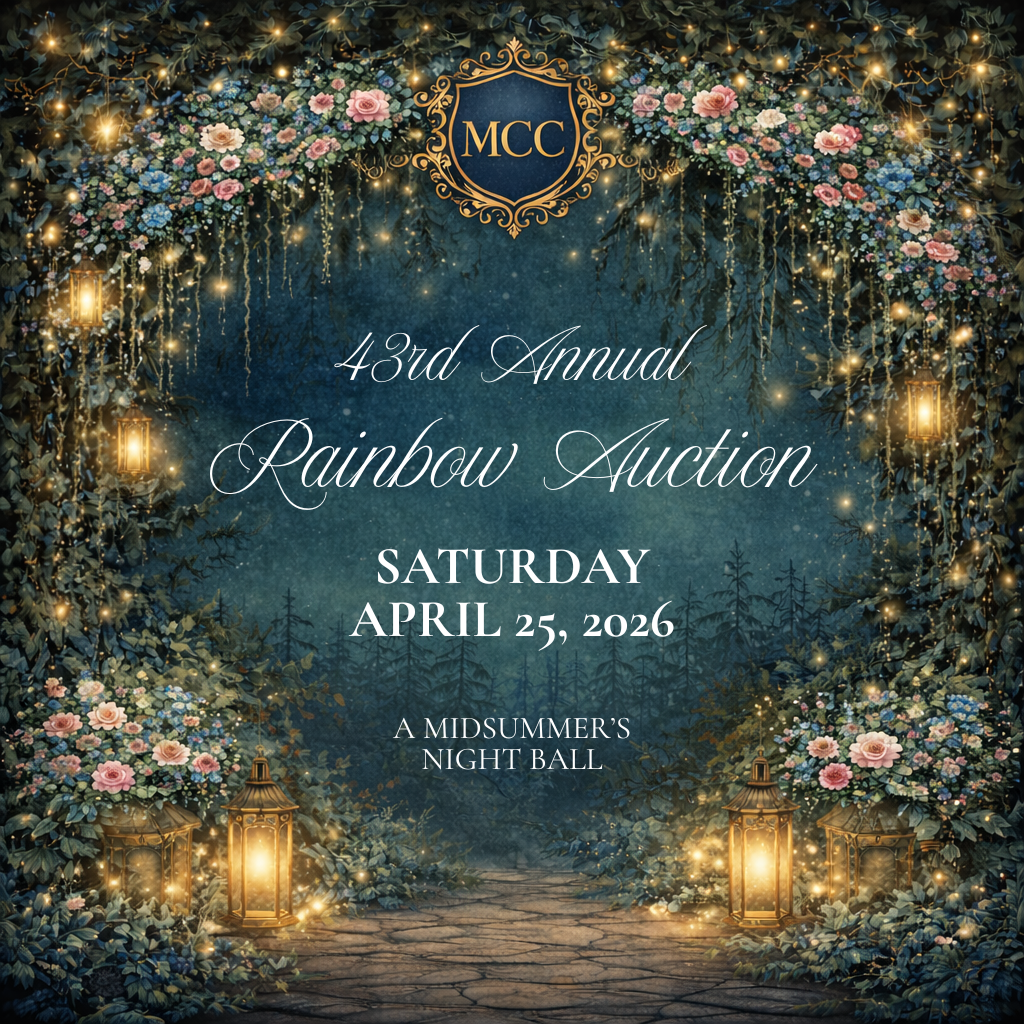 Rainbow Auction Save the Date flyer