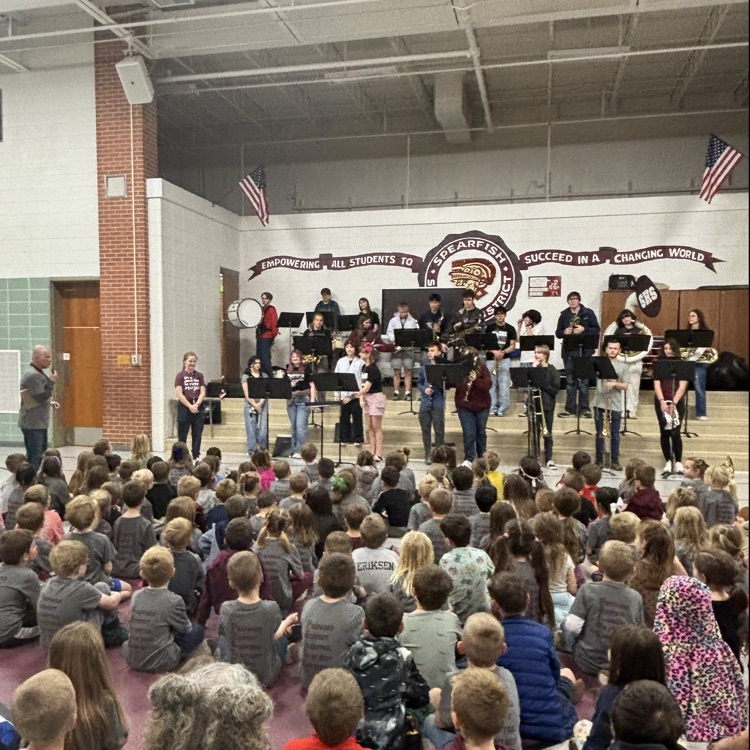  SHS Band at Assembly