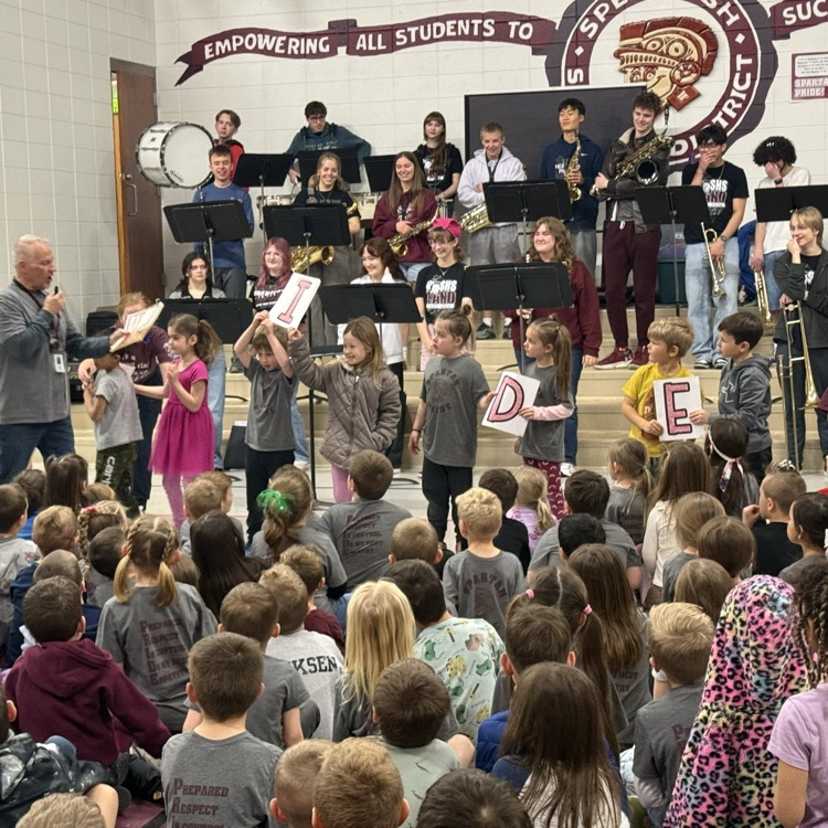  SHS Band at Assembly