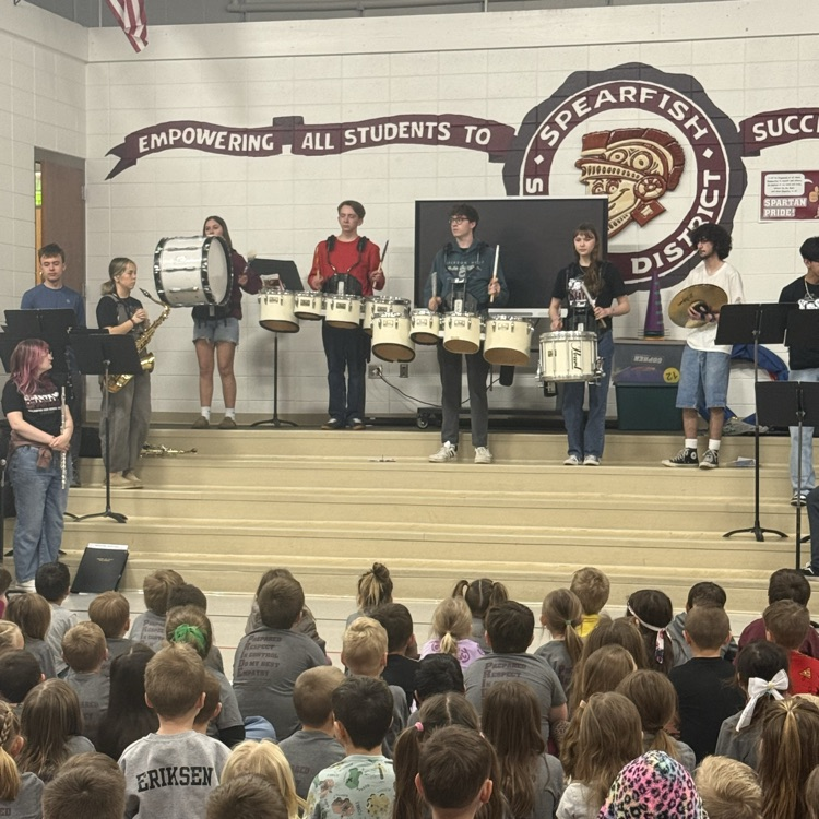  SHS Band at Assembly