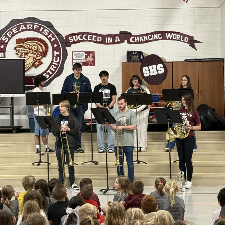  SHS Band at Assembly