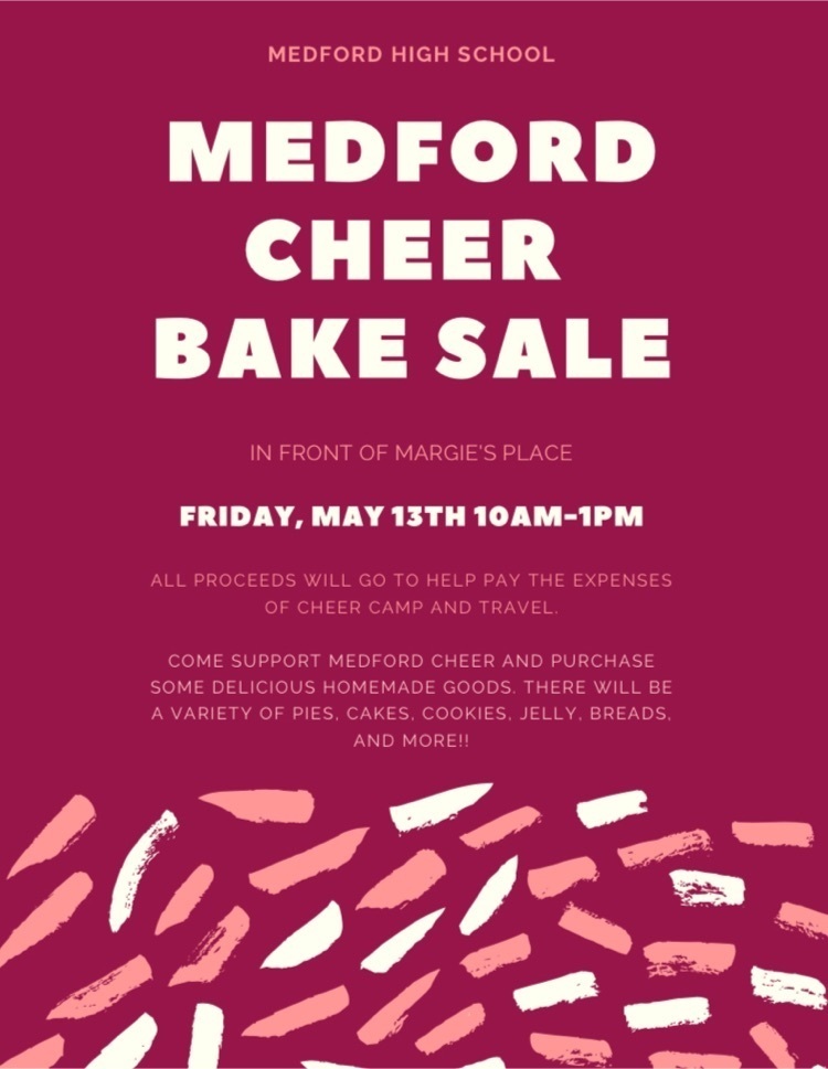 Cheer Bake Sale