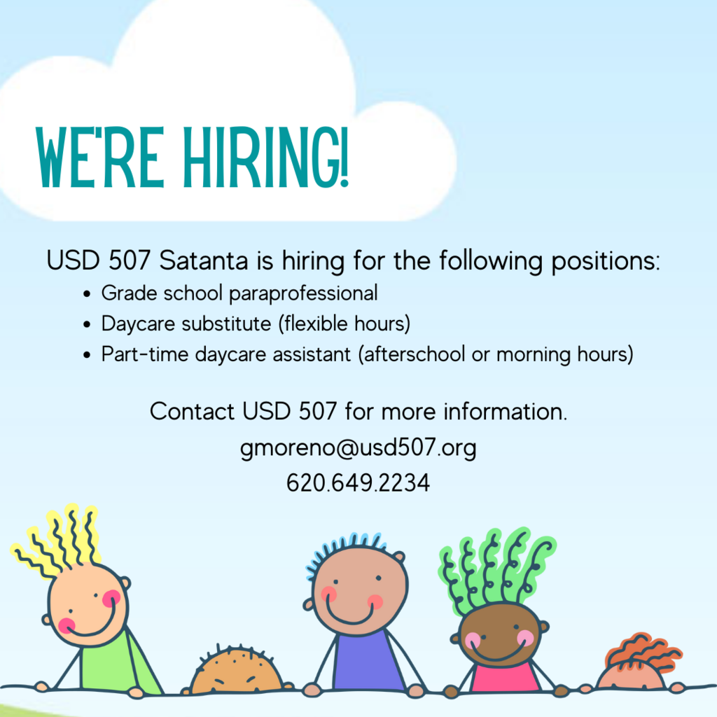 we are hiring for para and daycare positions