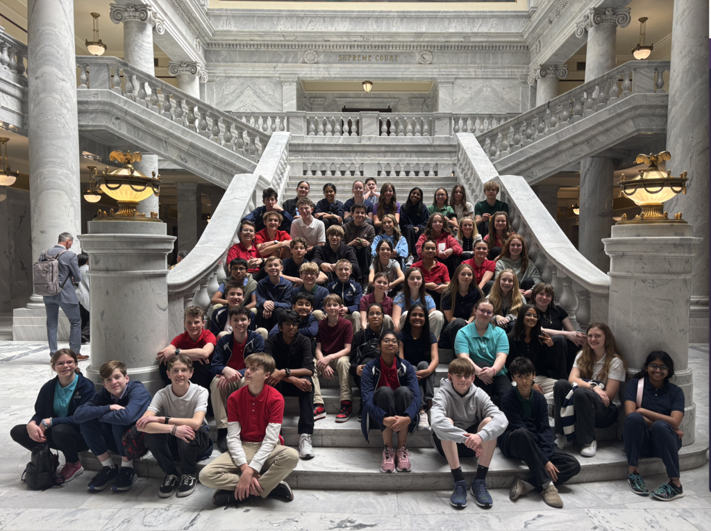 8TH GRADERS ATTHE CAPITOL