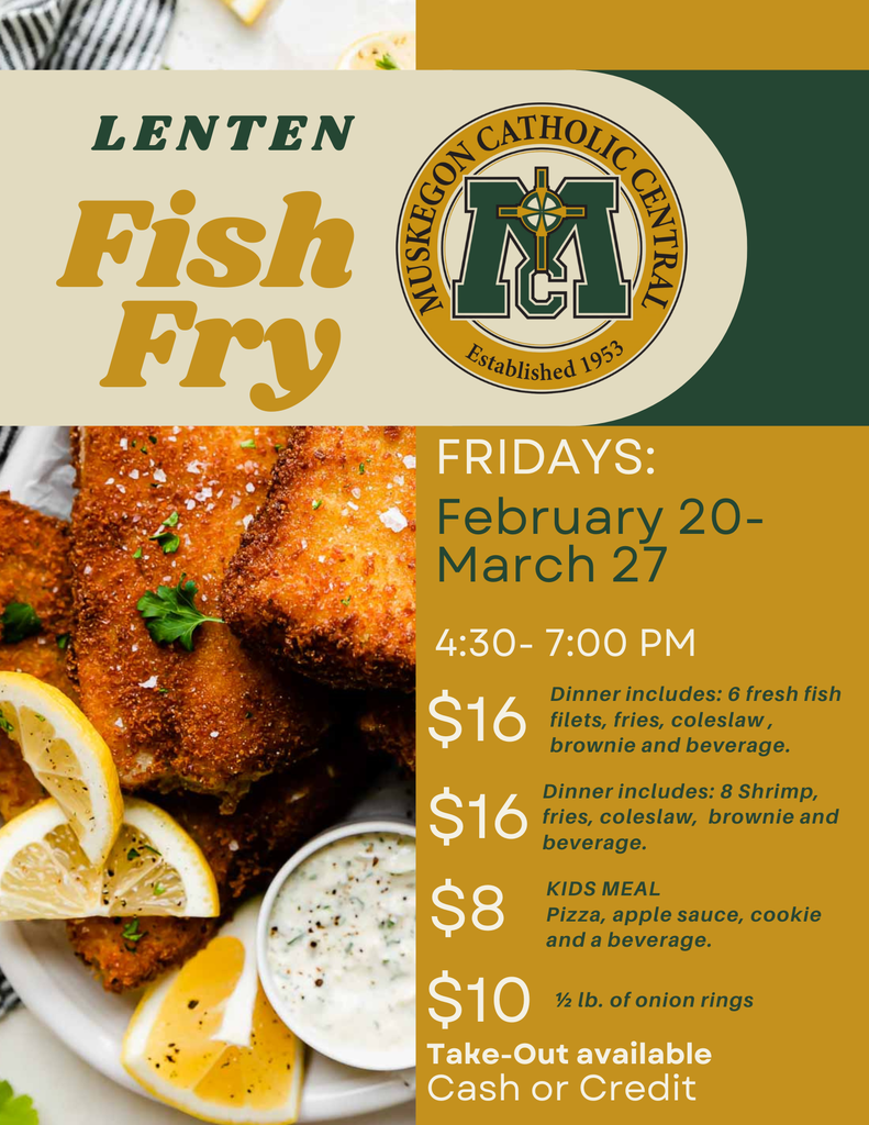 Fish fry flyer