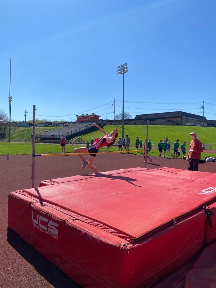 Violet B. high jump