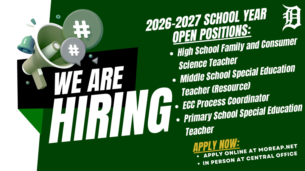 We are hiring flyer.