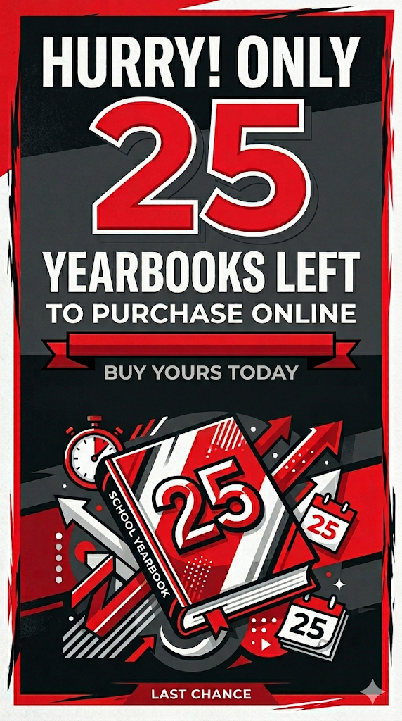 25 Yearbooks left