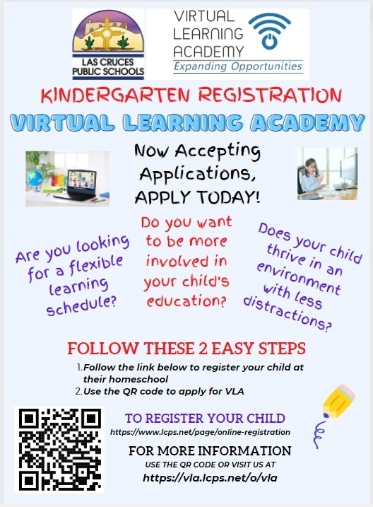 VLA Kinder Registration