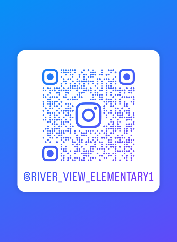 QR code for @river_view_elementary1 Instagram account