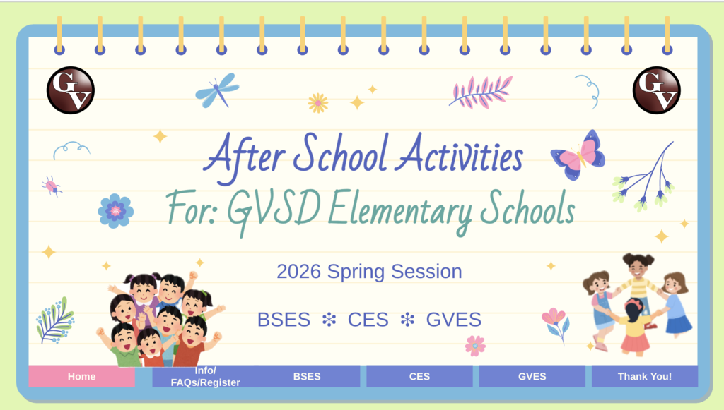 2026 Spring After School Activities