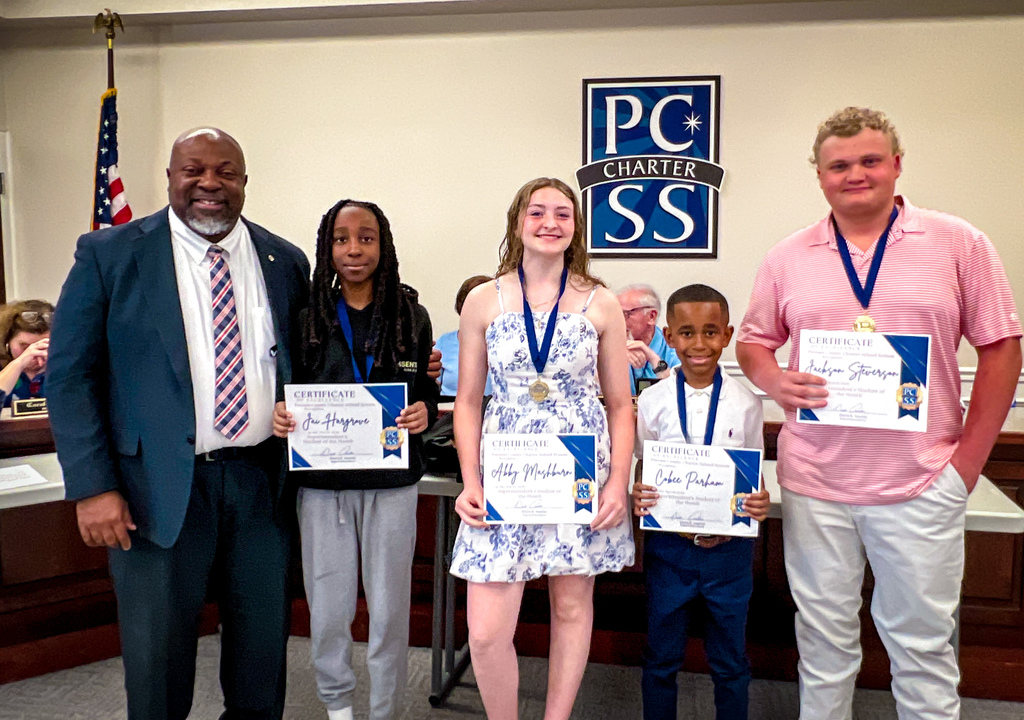 March Superintendent Students of the Month 