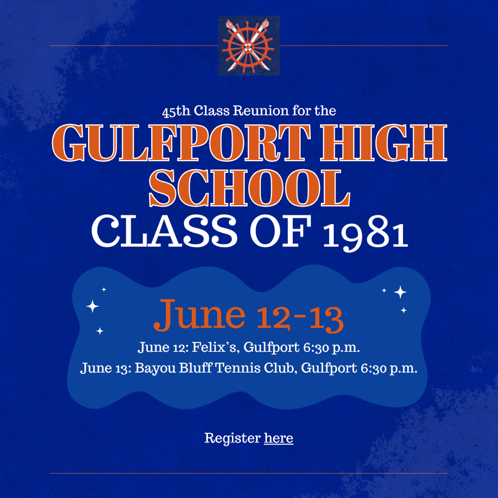 GHS Class of 1981 45th Reunion June 12-13