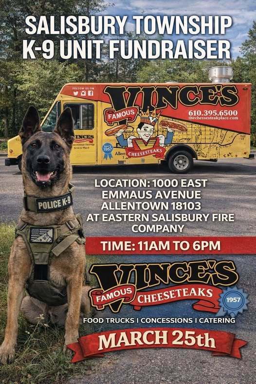 Photo of K9 Fundraiser information