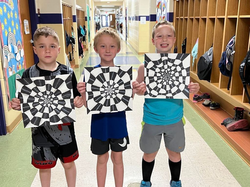 3rd Grade Optical Illusion