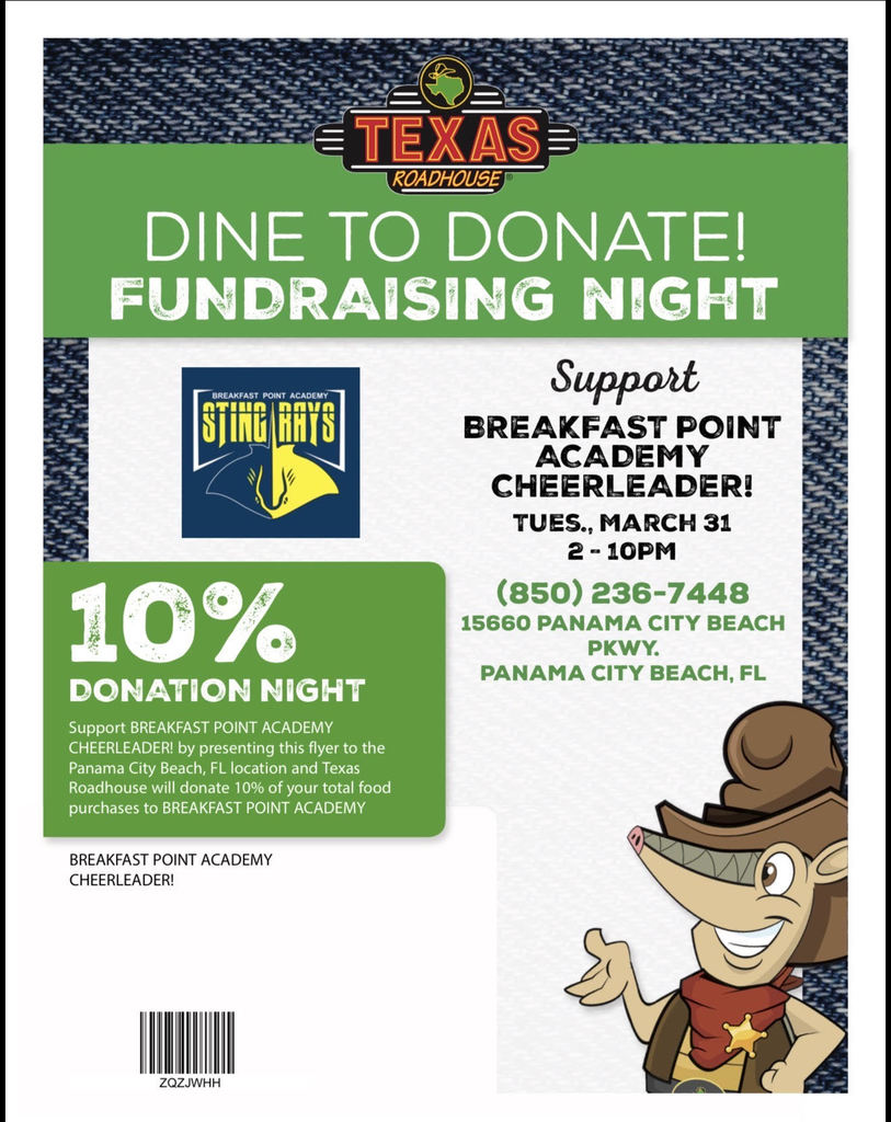 BPA: Cheerleading Fundraiser at Texas Roadhouse