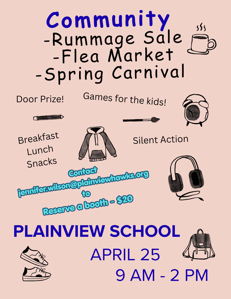 Rummage Sale/Flea Market/Spring Carnival