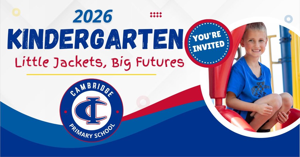 Kindergarten Welcome Night 2026 invitation with smiling child on playground and ‘You’re Invited’ message.