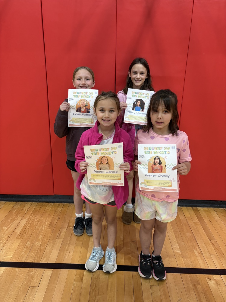students of the month