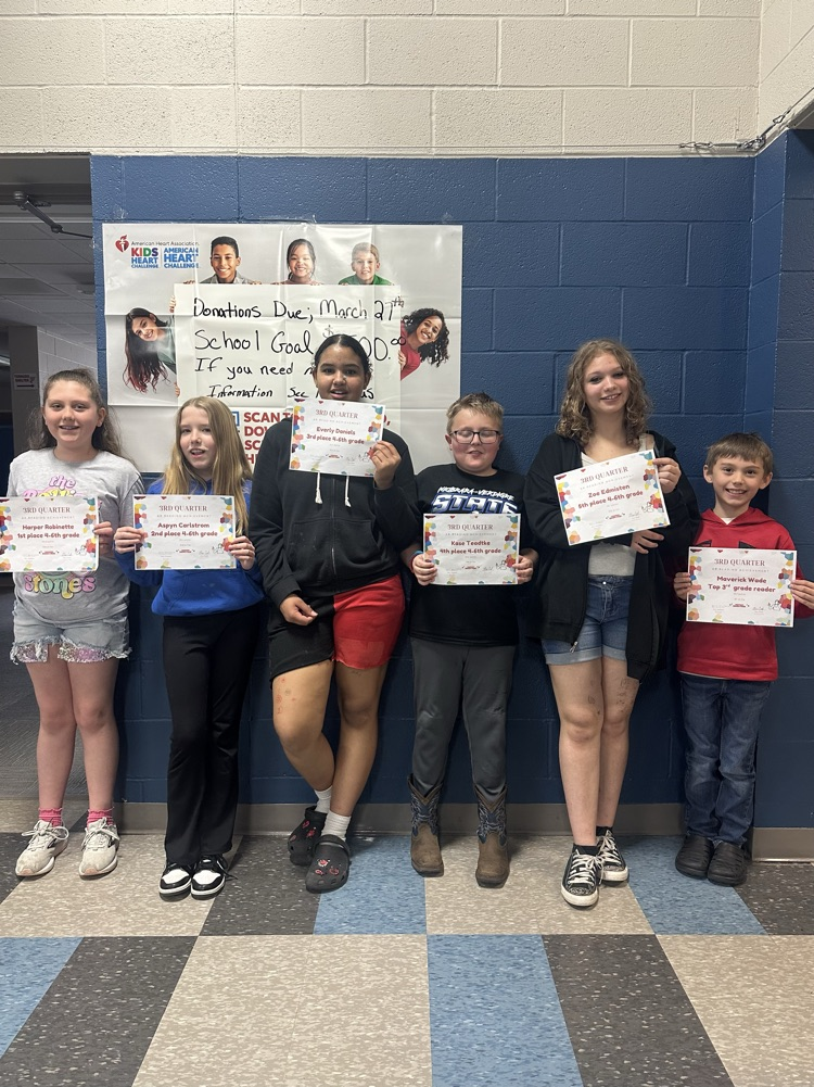 Grades 3-6 AR winners 