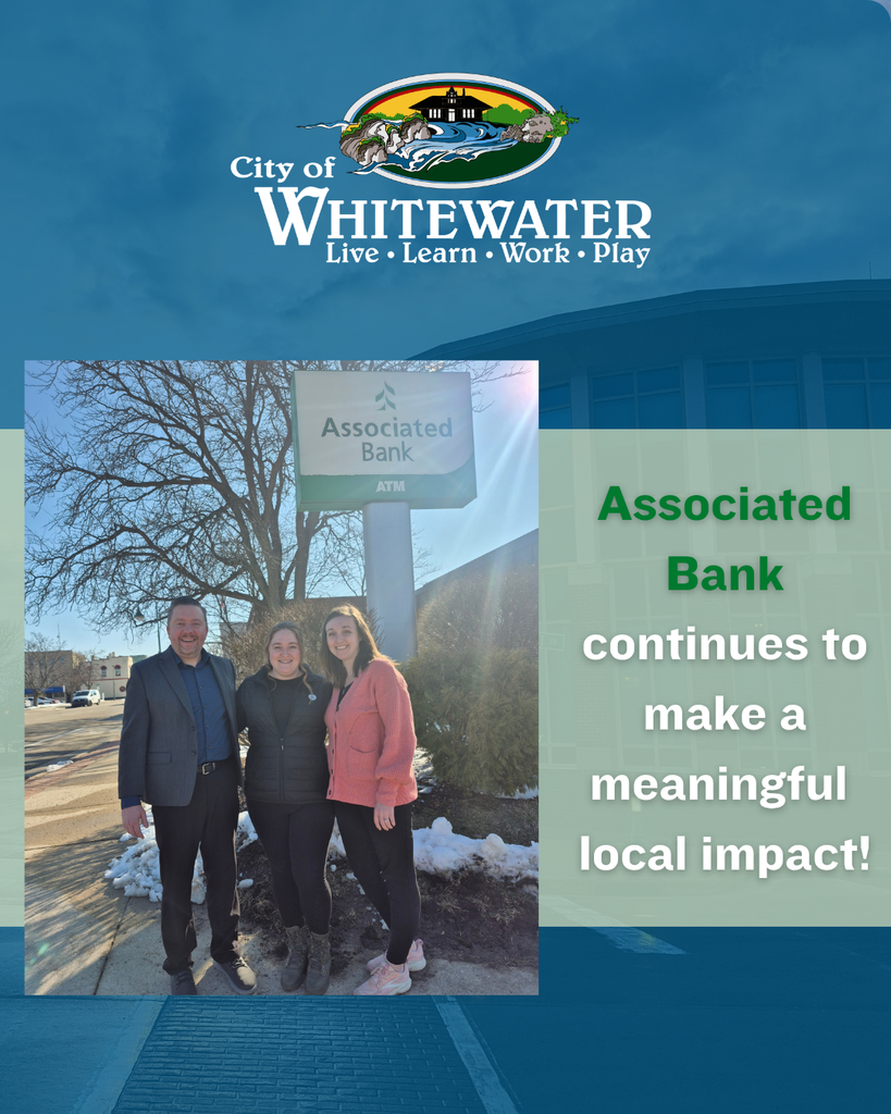 The posts says: "Associated Bank (TM) continues to make a meaningful local impact!"