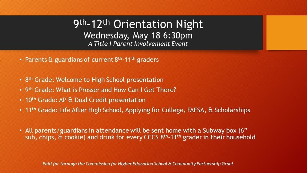 HS Orientation 2022