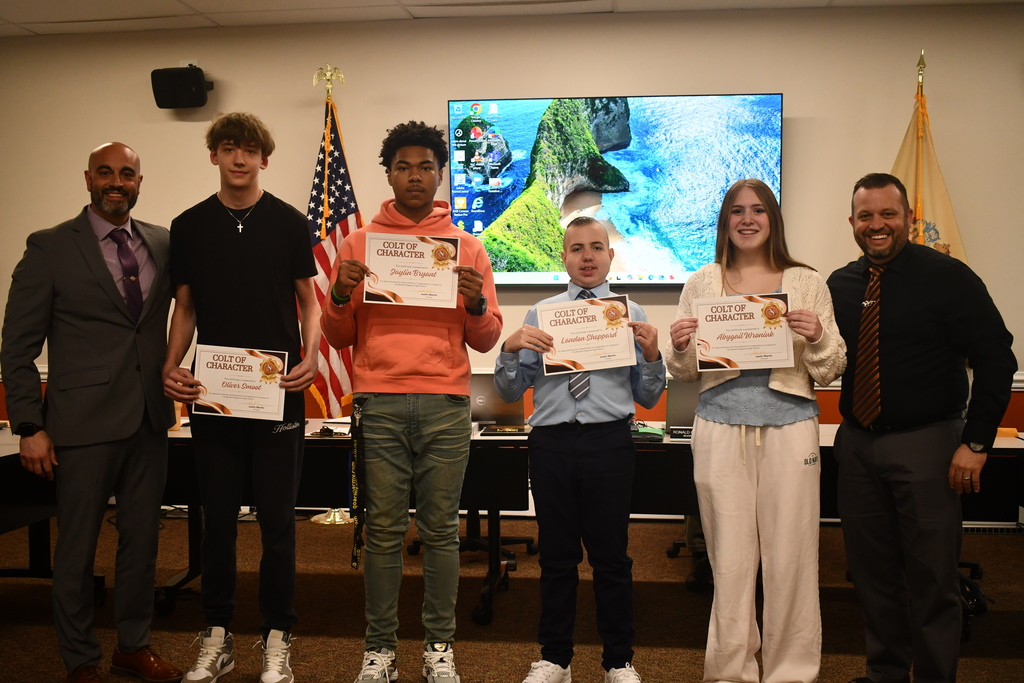 February 2026 Colts of Character Board Recognition 