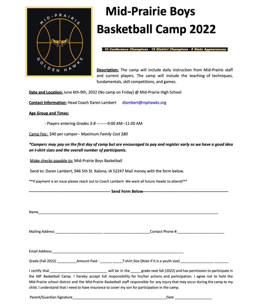 boys basketball camp registration flyer