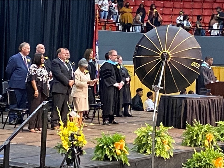 Watson Chapel High School Board of Directors at the Commencement.