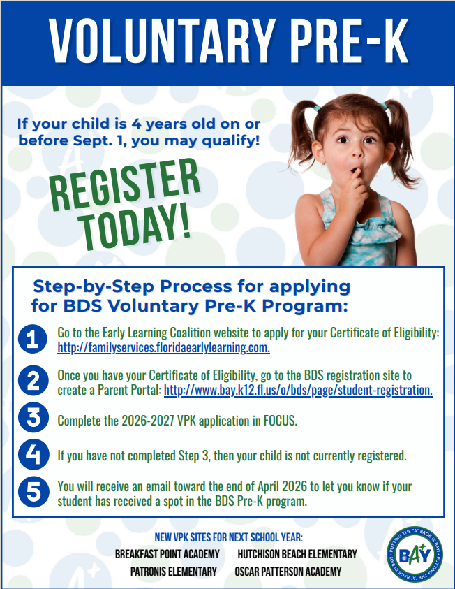 BPA: VPK Registration Information