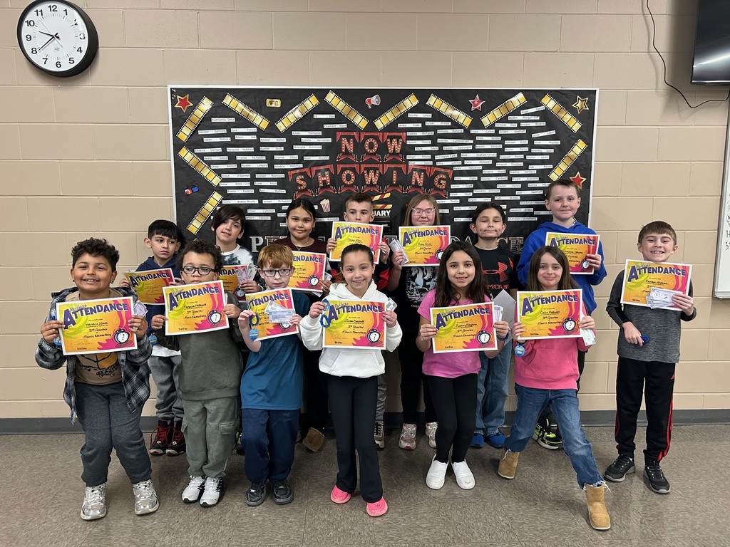 3rd Grade- 3rd Quarter Perfect Attendance