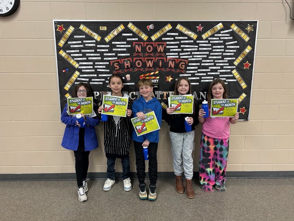 3rd Grade- March Students of the Month