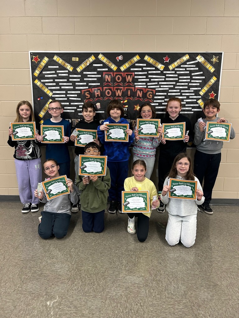4th Grade High Honor Roll