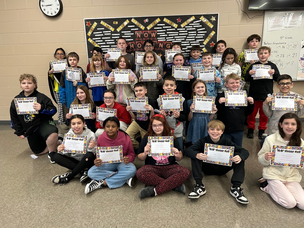 5th Grade Honor Roll