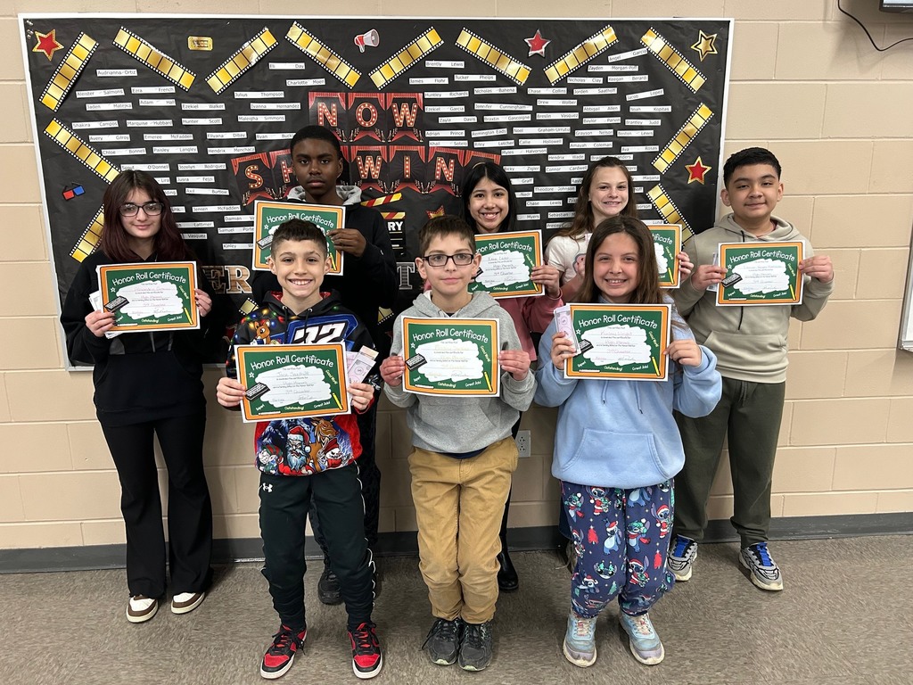 5th Grade High Honor Roll