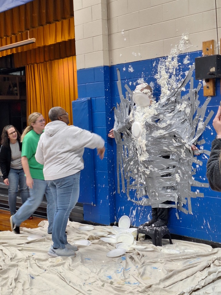 Teachers getting in on the fun.