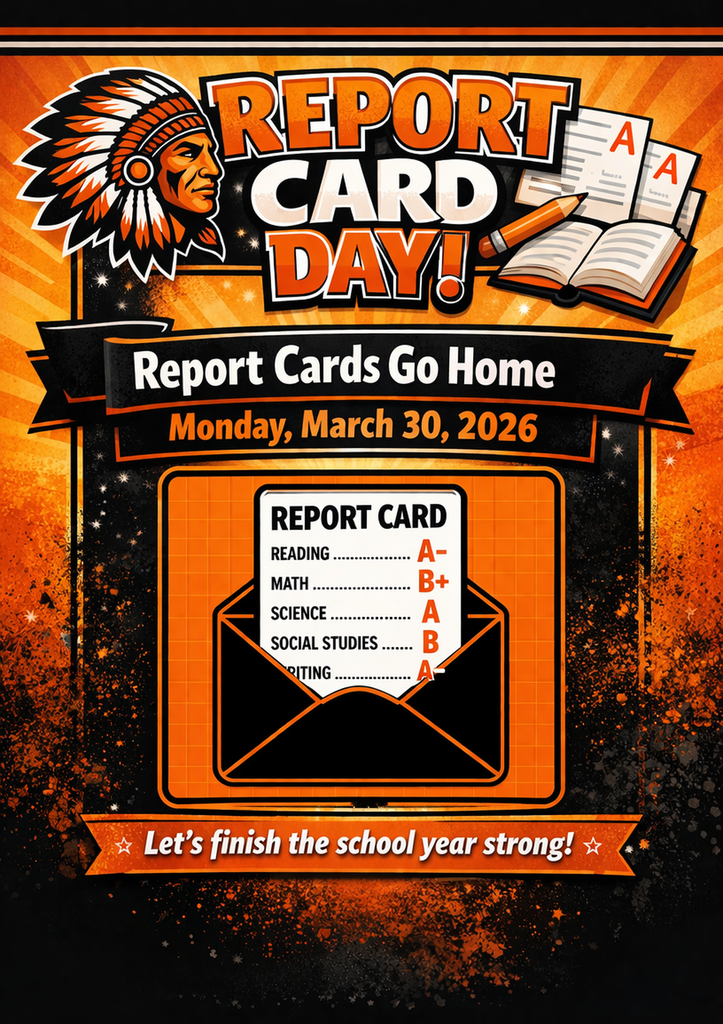 Report Cards go home March 30, 2026
