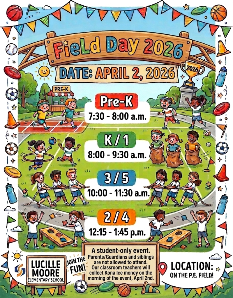 Field day April 2nd