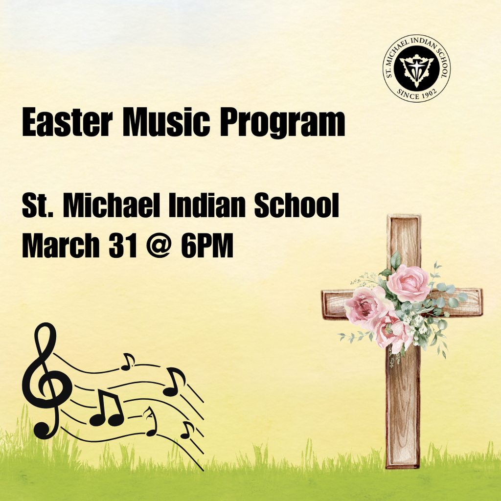 Easter Music Program announcement