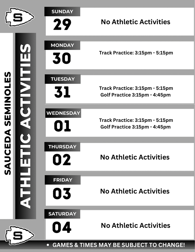 Athletic Events