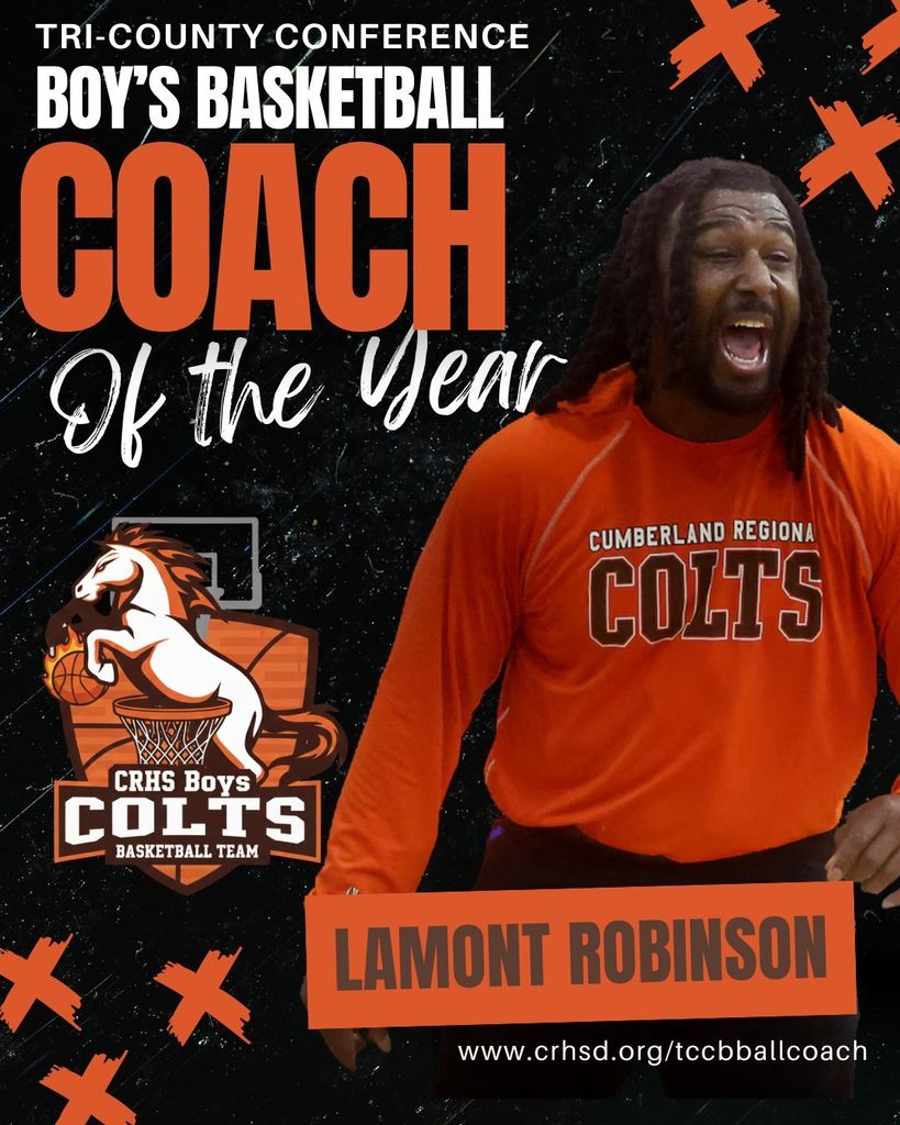 TCC Coach of the Year Lamont Robinson