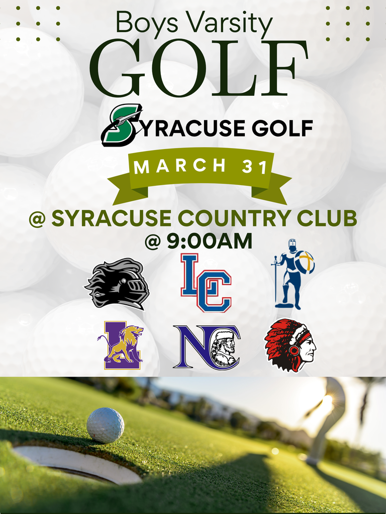 Boys Golf Invite @ Syracuse Country Club