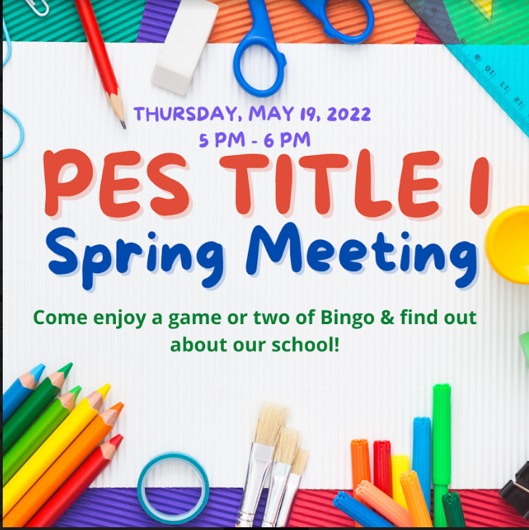 PES Title 1 Meeting