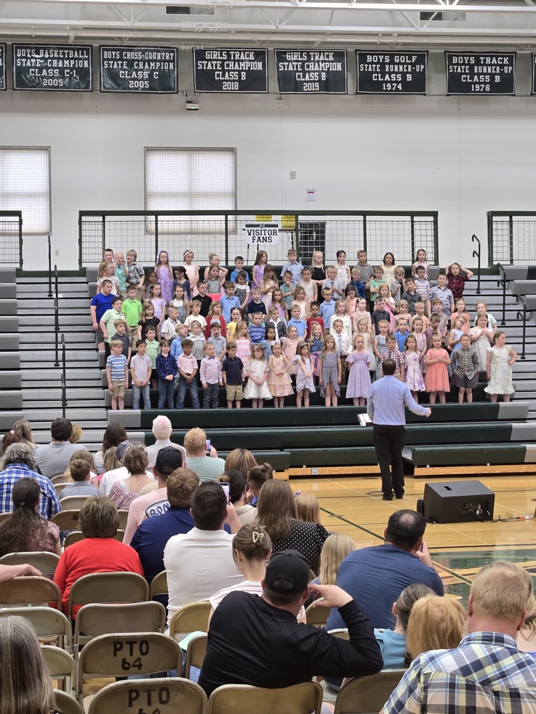 K-1st students at concert