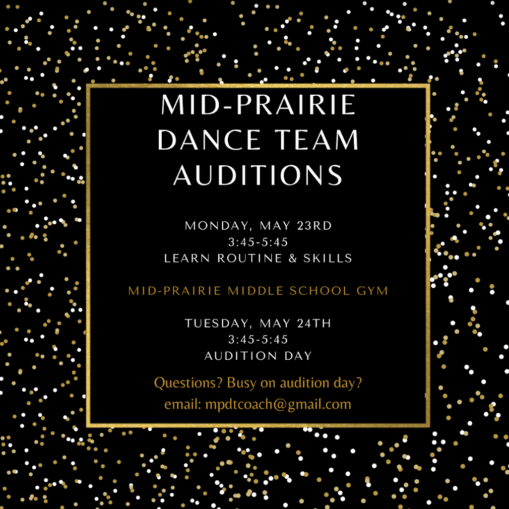 MPDT auditions flyer