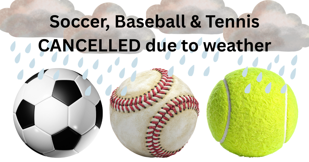 Sports cancelled today