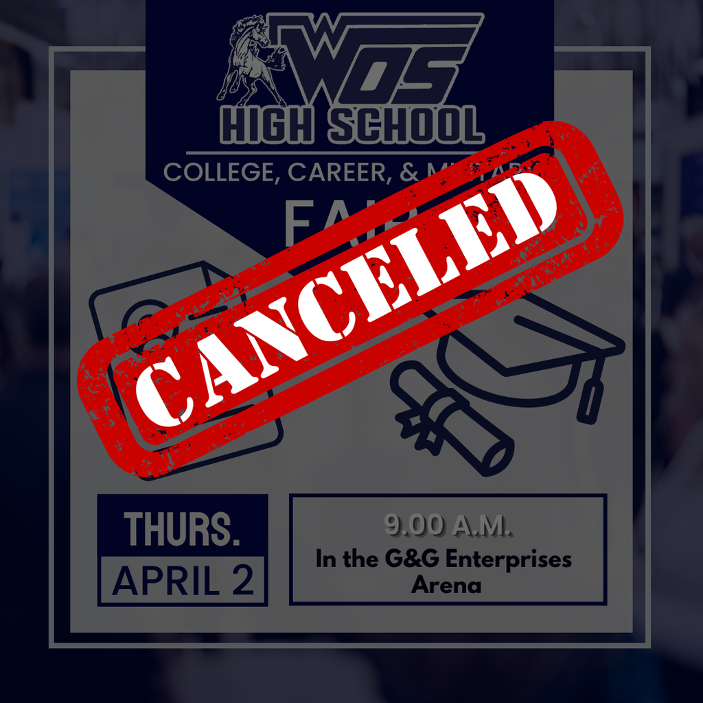 WOSHS CCMR Fair Canceled