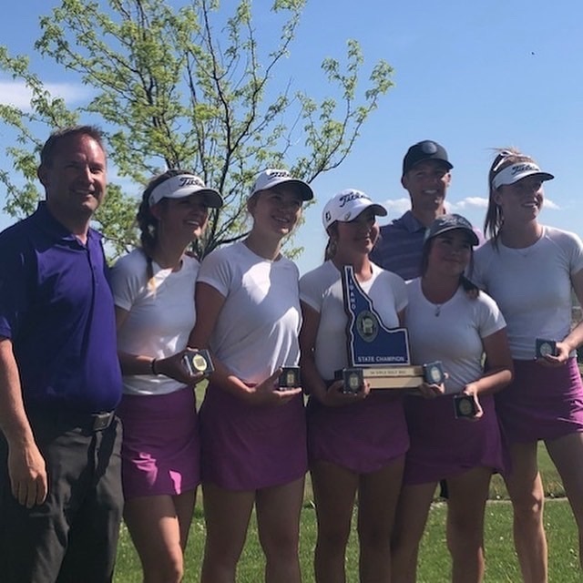 Rocky girls golf team photo