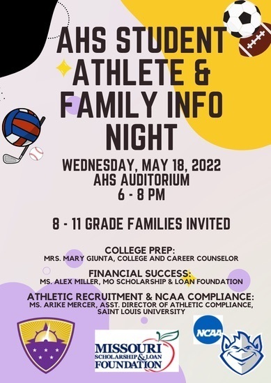 College sports information night.